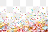 PNG Confetti backgrounds petal celebration