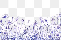 PNG Outdoors pattern drawing flower