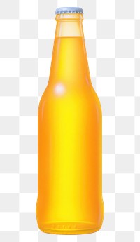 PNG Surrealistic painting of beer bottle drink 