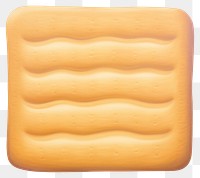 PNG  Surrealistic painting of biscuit food white background simplicity.