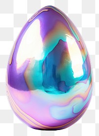 PNG  Easter egg iridescent purple white background electronics.