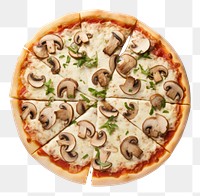PNG Pizza food white background vegetable. AI generated Image by rawpixel.