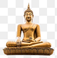 PNG  Grand statue of the Buddha in Thailand buddha representation spirituality. AI generated Image by rawpixel.