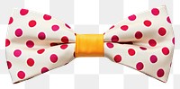 PNG Bow pattern tie white background.