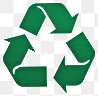 PNG Minimal green recycle icon recycling circle symbol.