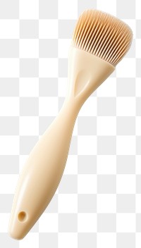 PNG A beige color silicone basting brush tool white background simplicity.