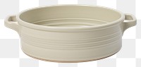 PNG A beige hot dish ceramic porcelain pottery bowl.