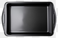 PNG A black sheet pan tray freshness cookware.
