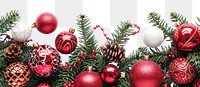 PNG  Christmas decorations with baubles christmas backgrounds christmas decorations.