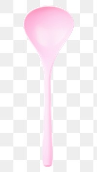 PNG A pink rubber ladle spoon tool white background.