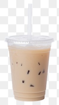 PNG A plastic disposable ice coffee glass drink cup 