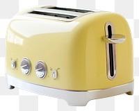 PNG A yellow retro minimal toaster appliance small appliance jacuzzi.