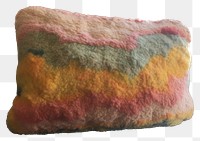 PNG Hand tufted punch needle pillow cushion accessories accessory.