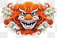 PNG Chinese New Year Lion pattern art chinese new year. AI generated Image by rawpixel.