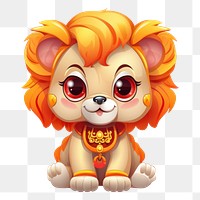 PNG Lion cute representation creativity. AI generated Image by rawpixel.