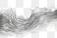 PNG Water drawing sketch backgrounds. AI generated Image by rawpixel.