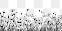 PNG Daisy meadow outdoors nature flower. AI generated Image by rawpixel.