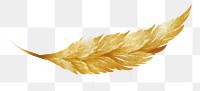 PNG  Angel wing gold plant leaf. AI generated Image by rawpixel.