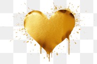 PNG  Broken heart gold white background splattered. AI generated Image by rawpixel.
