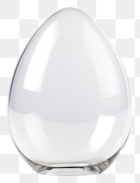 PNG Transparent glass easter egg white vase 