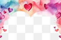 PNG Hearts backgrounds creativity variation.