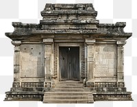PNG  Chili ancient architecture building white background spirituality.