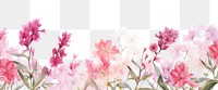 PNG Minimal pink flowers nature backgrounds blossom.