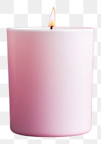 PNG Candle mockup pink pink background decoration.