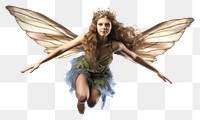 PNG Fairy dancing angel white background.