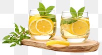 PNG Kombucha lemon lemonade cocktail.