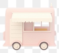PNG  Small business ice cream food truck vehicle van transportation.