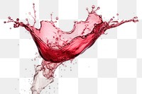 PNG  Wine splashing white background refreshment. AI generated Image by rawpixel.