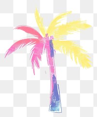 PNG  Palm tree plant white background creativity. AI generated Image by rawpixel.