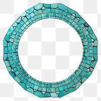 PNG  Octagon turquoise jewelry art