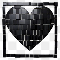 PNG  Heart black white background architecture.