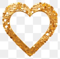 PNG  Heart gold jewelry heart.