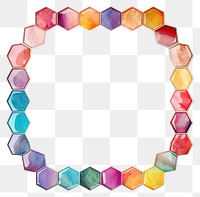 PNG  Hexagon backgrounds white background accessories