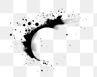 PNG Dot black white white background. AI generated Image by rawpixel.