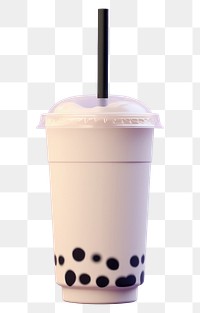 PNG  Milk bubble tea refreshment disposable milkshake.