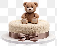 PNG Teddy Bear Cake cake dessert food.