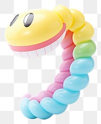 PNG  Tooth toy balloon white background.