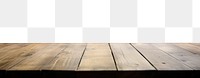PNG Wooden table with blur light green nature background backgrounds outdoors architecture. AI generated Image by rawpixel.