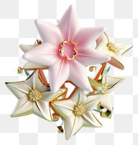 PNG Jewelry flower plant celebration.
