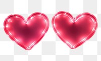 PNG Light heart pink neon. AI generated Image by rawpixel.