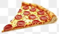 PNG Pizza icon food white background pepperoni.