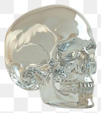 PNG Skull glass anthropology anatomy.