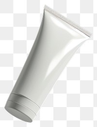 PNG Cream tube mockup gray background toothpaste cosmetics.