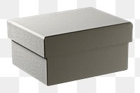 PNG Gift box mockup carton black background simplicity.