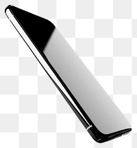 PNG Smartphone screen black black background.