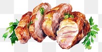PNG  Pork recipe meat food dish.